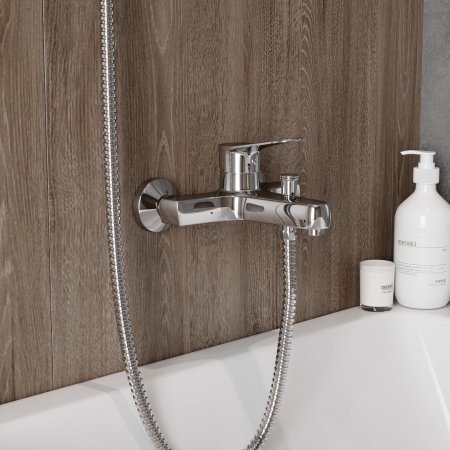 Смеситель для ванны Teymi Ritta, хром T10207