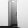 Душевая дверь WasserKRAFT Berkel 48P04 профиль хром, стекло прозрачное