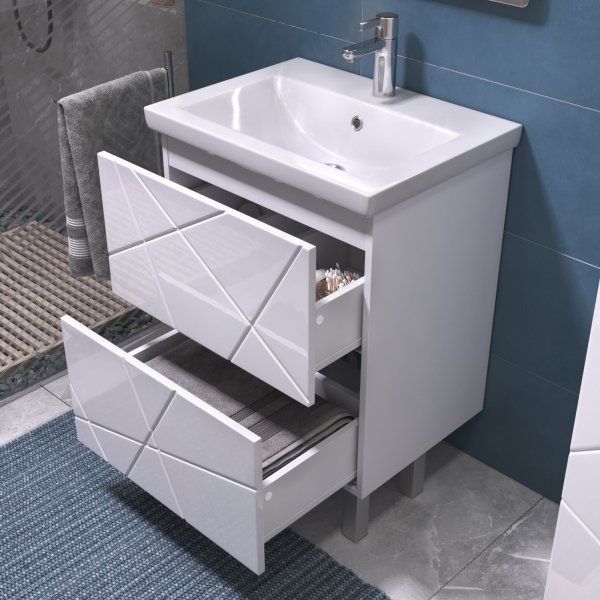 Тумба VIGO Geometry под раковину Geometry 600-0-2 (Como) (15)