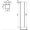 Шкаф-пенал Laufen Kartell by Laufen 4.0815.2.033.635.1 R 30 глянцевый оранжевый