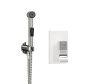 Гигиенический душ WasserKRAFT A010656WHITE со смесителем, белый, хром