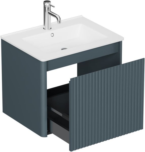 Тумба под раковину Allen Brau Gravity 60 1.370016.BGM синий матовый