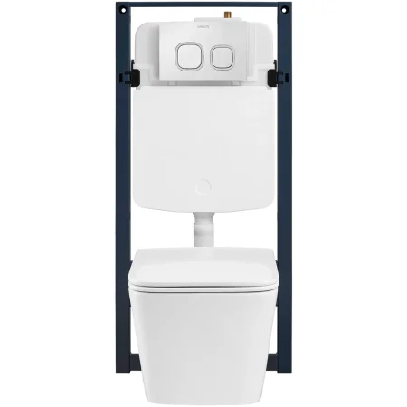 Унитаз подвесной Arrow AB2182H безободковый, белый