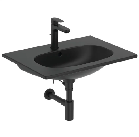 Раковина Ideal Standard Tesi T3510V3 60 черный матовый