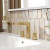 Встраиваемый смеситель для раковины WasserKRAFT Schunter 8200 8235 золото