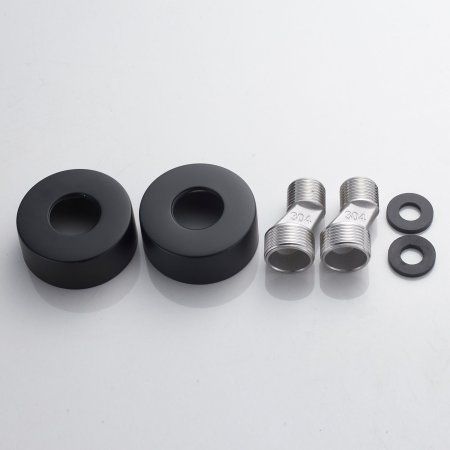 Смеситель для душевой кабины однорычажный  Shevanik S4716H, Черный