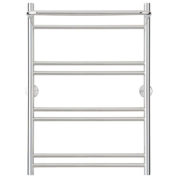 Полотенцесушитель водяной Стилье Универсал-56 80х50 с полкой, хром