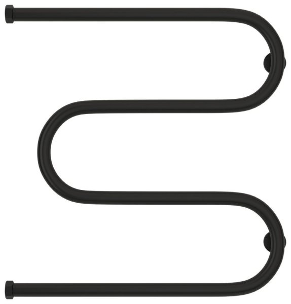 Полотенцесушитель водяной Сунержа М-образный 31-0007-6060 600x600 черный матовый