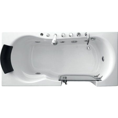 Акриловая ванна Gemy G9246 B R с гидромассажем