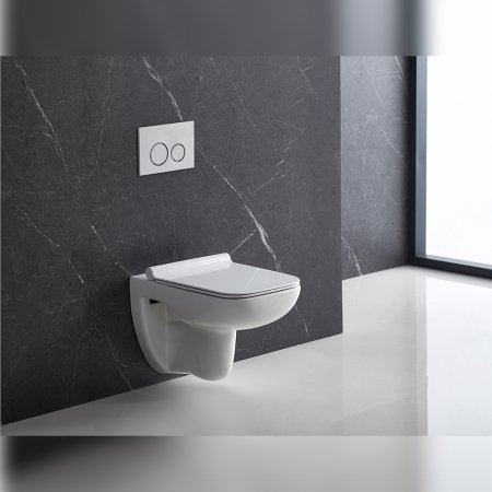 Унитаз подвесной Terminus Ното 04W50х35W, белый