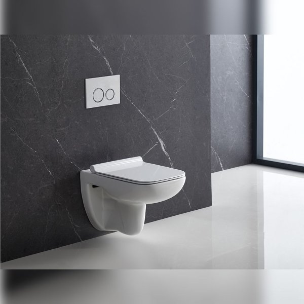 Унитаз подвесной Terminus Ното 04W50х35W, белый