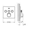 Смеситель Grohe Grohtherm SmartControl 29149000 для ванны с душем