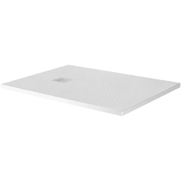 Душевой поддон BelBagno Uno TRAY-MR-UNO-AH-120/90-35-W-BO 120x90 см, из литьевого мрамора, прямоугольный, белый