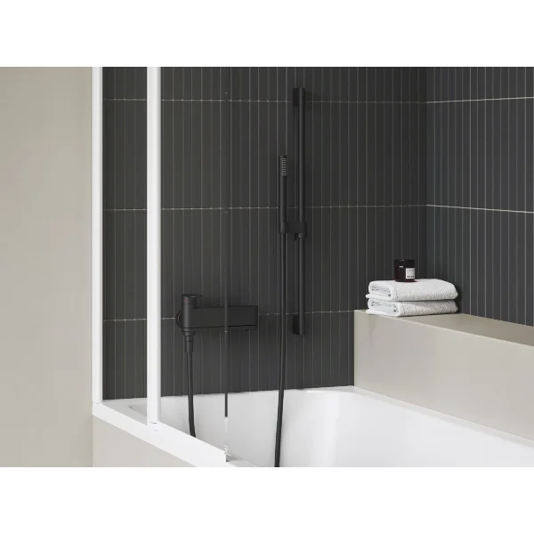 Смеситель для ванны Ravak Chrome II CR II 022.20BL X070463 черный матовый