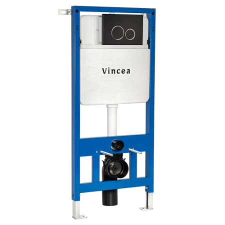 Кнопка смыва Vincea VFP-005MB матовый черный