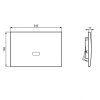 Кнопка смыва Ideal Standard Prosys Septa Pro R0132AA хром