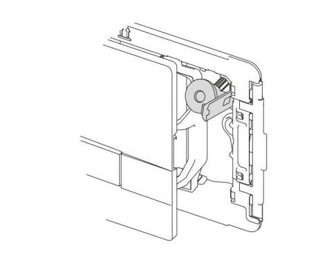 Кнопка смыва Oli Glam 139179 хром глянцевый