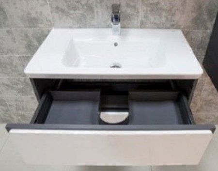 Мебель для ванной Roca Ronda ZRU9302965 80 белый глянец/антрацит