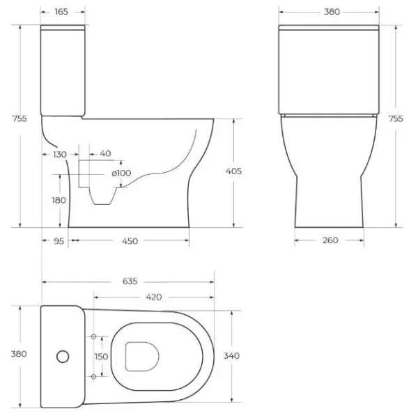 Унитаз напольный BelBagno Steam BB130CPR/SC безободковый, без бачка, с сиденьем микролифт, белый
