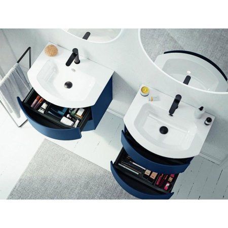 Мебельная раковина Berloni Bagno Way Round LAVMOOINCXR002 101 82 белый глянцевый