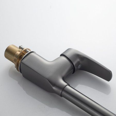 Смеситель для кухни Shevanik S5MY05GH3THC, Оружейная сталь