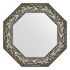 Зеркало Evoform Octagon BY 7372 63x63 византия серебро