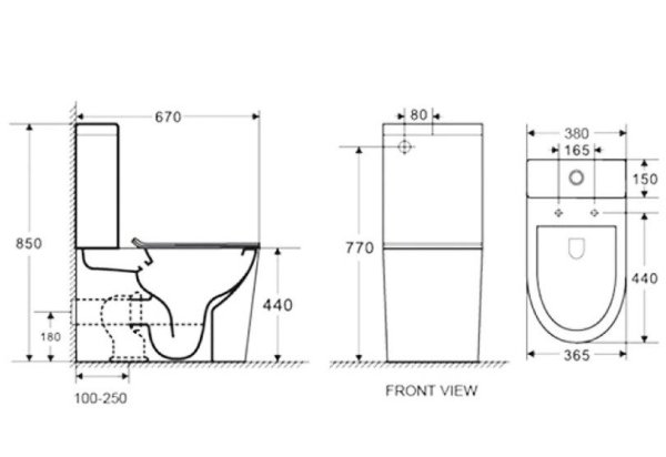 Унитаз-компакт Delice LORRAINE Q COMPACT