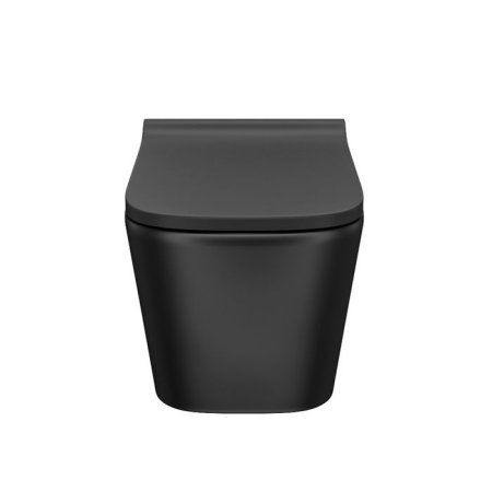Унитаз подвесной IDDIS Bild, черный матовый (BIUFLRXB2BPLMiJQ25OL)