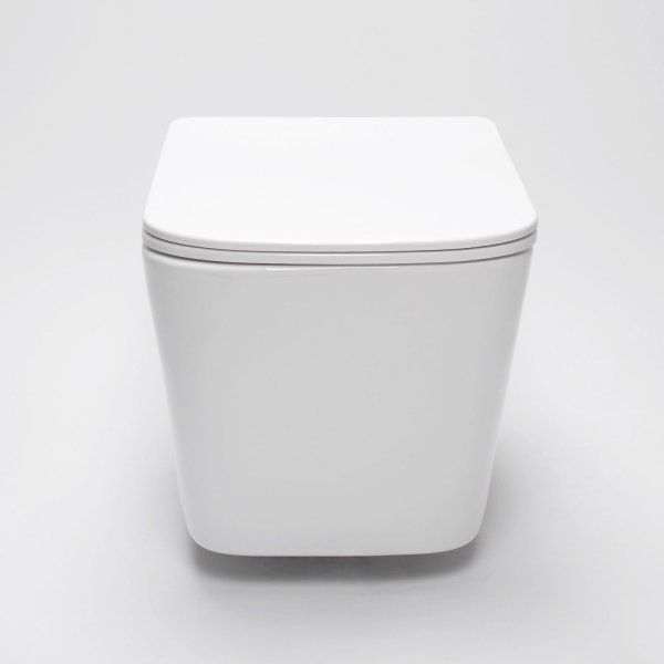 Подвесной унитаз REA RAUL RIMLESS белый REA-C9660