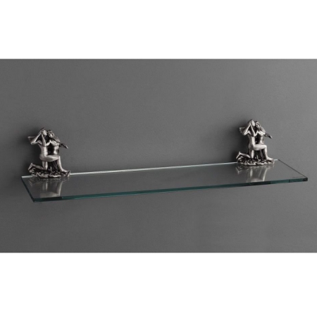 Полка Art&Max Romantic AM-0813-T серебро