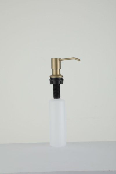 Дозатор для жидкого мыла Frap F4UC08QM-3AI, сатин золотой