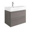 Тумба с раковиной Roca Inspira 851076402 80 темный дуб