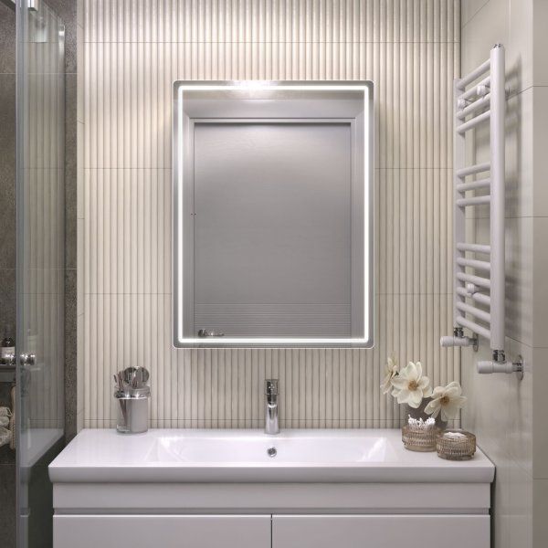 Шкаф VIGO навесной Geometry Classic 600 с зеркалом (117)