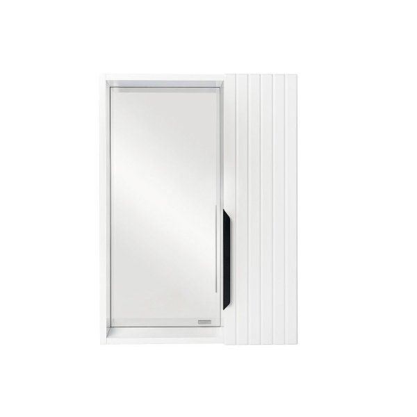 Зеркальный шкаф VIANT "Сицилия" 60 правый без света белый 160x600x700 (VSIC60BEL-ZSH)