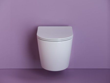 Унитаз подвесной Ceramica Nova Uno CN11001 микролифт, белый