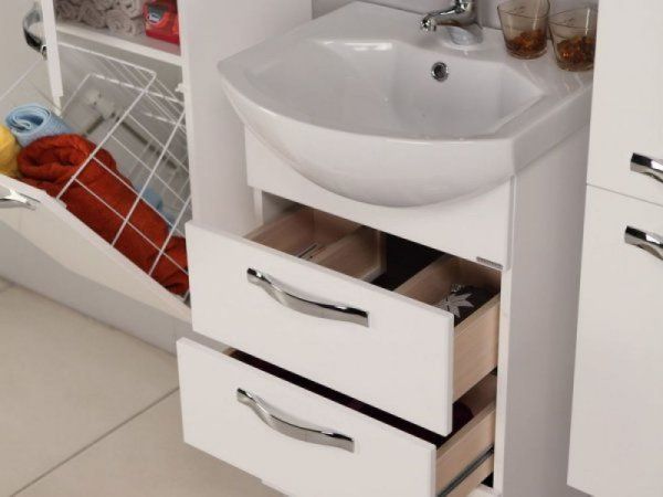 Мебель для ванной Aquaton Ария Н 1A140201AA430 50 темно-коричневый