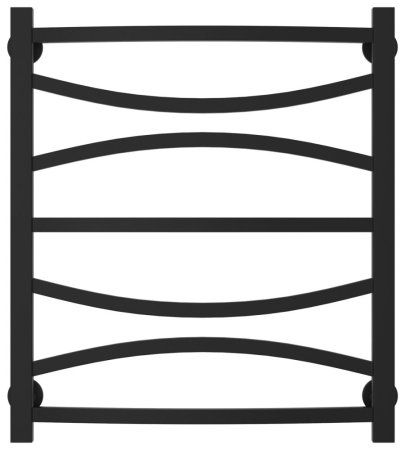 Полотенцесушитель водяной Сунержа Ажур 31-0255-6050 600x500 черный матовый