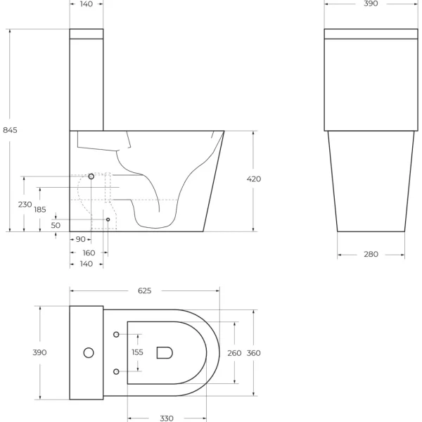 Унитаз напольный BelBagno Flay-R BB2149CP-TOR/SC безободковый, без бачка, торнадо, с сиденьем микролифт, белый