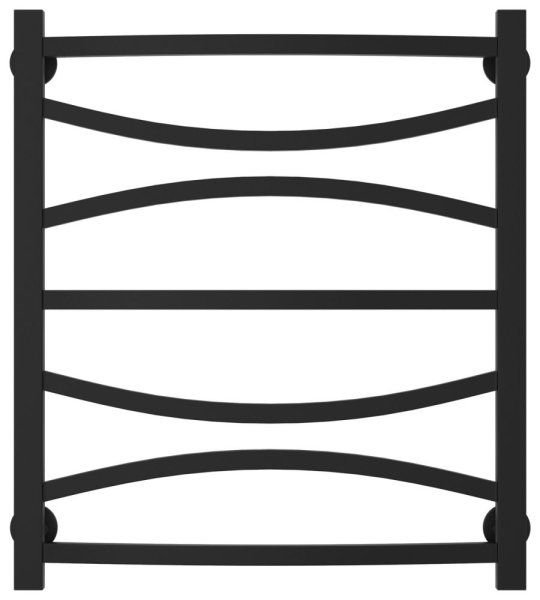 Полотенцесушитель водяной Сунержа Ажур 31-0255-6050 600x500 черный матовый