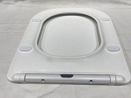 Унитаз приставной CeramaLux 215D, Бело-Глянцевый