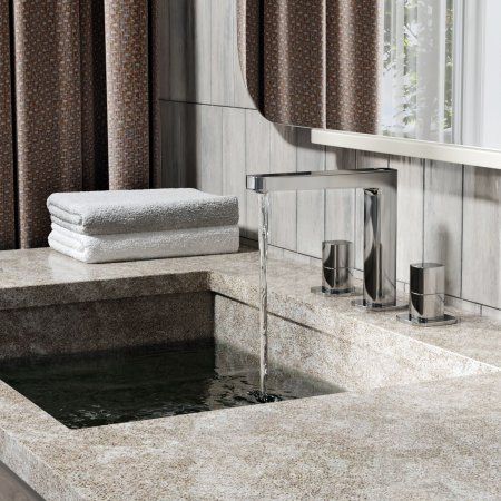 Встраиваемый смеситель для раковины WasserKRAFT Naab 8600 8635 хром