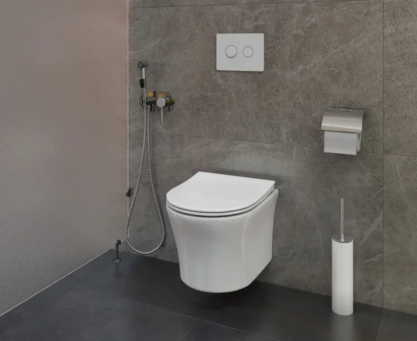 Унитаз подвесной Ceruttispa Adige Aria CT7837 безободковый, с сиденьем микролифт, белый