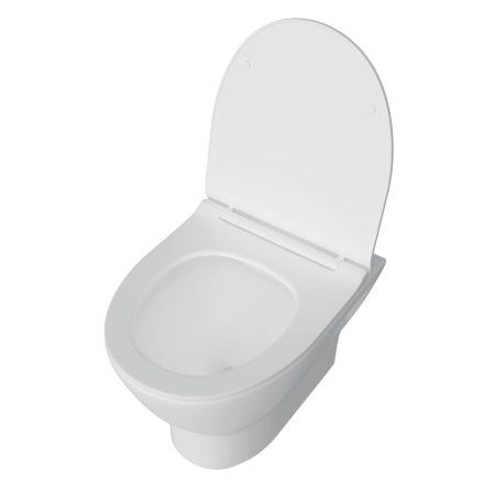 Унитаз подвесной Teymi Ritta безободковый, сиденье микролифт T40809