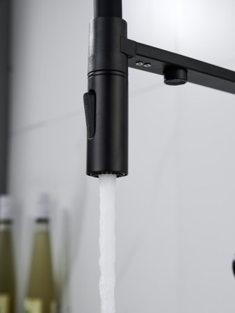 Смеситель для кухни Shevanik S478H, Черный