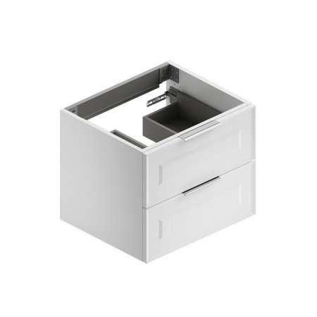 Тумба под раковину Berloni Bagno Suite Vintage SUVBS2C60C/100/SHA.CL 60 белый глянцевый