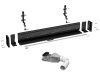Душевой лоток Viega Advantix Vario 736736 L300–1200 BH70–100 для пристенного монтажа