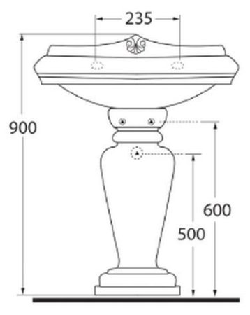 Раковина Migliore Impero 20788