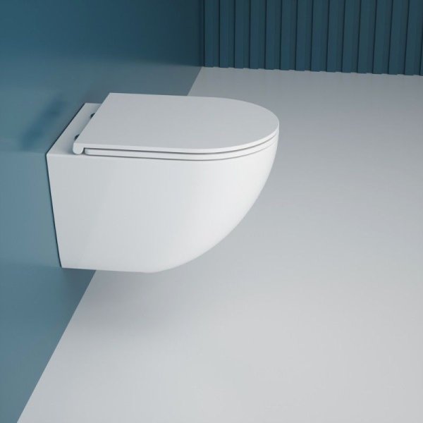 Унитаз подвесной ESBANO GARDENA-49T (White)  490x360x360  ESUPGARD49TW, белый