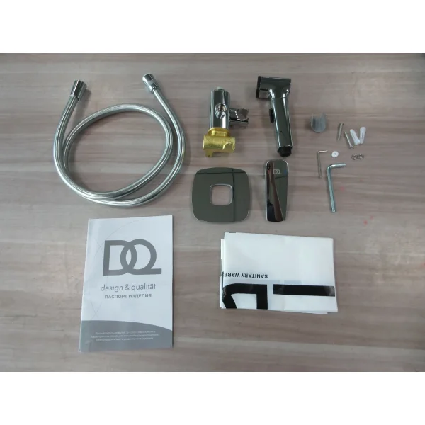 Гигиенический душ DQ Hamburg DA1744501 со смесителем, хром