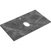 Столешница Sancos TT80A1X 80х46 с отверстием под смеситель, Black Sky